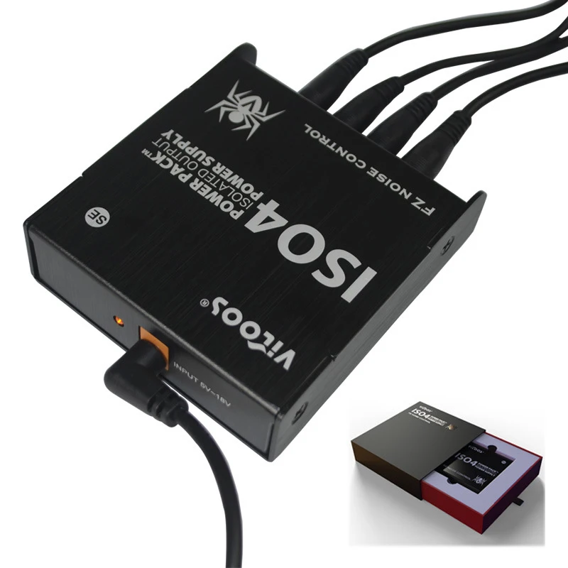 

Guitar High Quality Effects Effector Table Power Supply Four-way 9V Output Connectible Charging Power Supply Guitar Accessories
