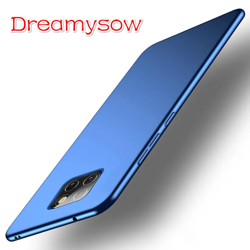 

Slim Hard PC Case For Huawei Honor 8C 8X Max 7C 7A Pro Case Matte Armor Back Cover For Mate 20 lite Pro Cover Shockproof Funda