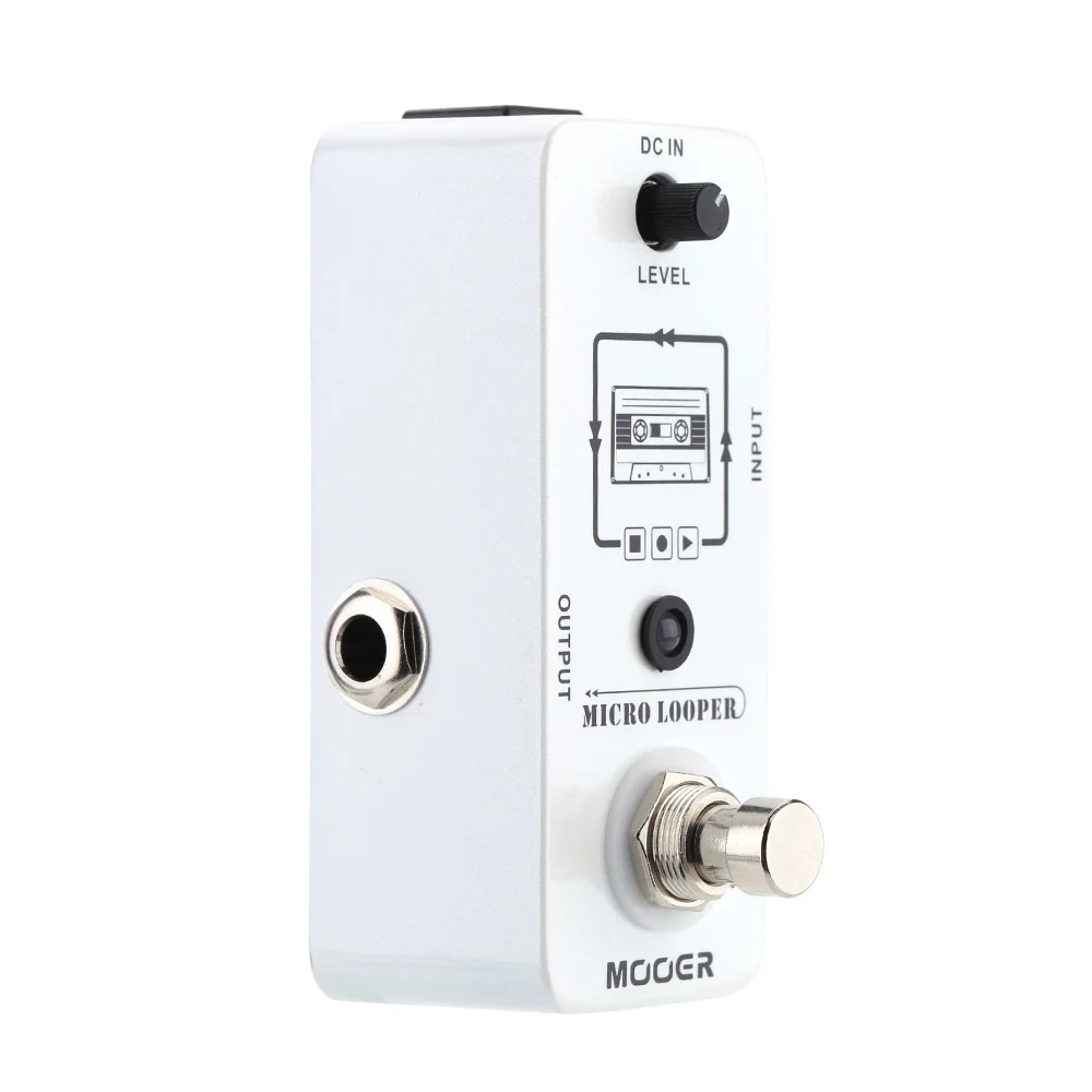 Новый Mooer Micro Лупер Мини петля запись педаль эффектов для электрогитары True