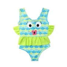 Милый купальный костюм-бикини для новорожденных девочек; купальный костюм; Лидер продаж; пляжный купальный костюм