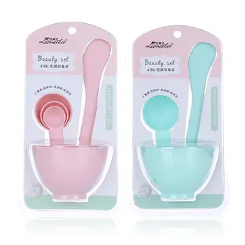 

Dr.aelf 6Pcs/Set Facial Brush Mask Bowl Set Bar DIY Mask Beauty Tools Random Color
