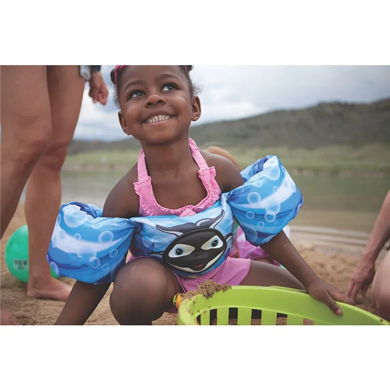 Hot Puddle Jumper Swimming Deluxe Cartoon Life Jacket safety Vest for Kids Baby