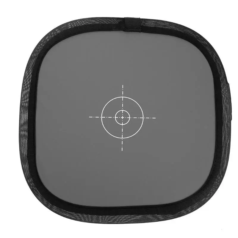 Photographic Reflector White Balance 18% Gray Card Photo Studio Focus Plate | Электроника