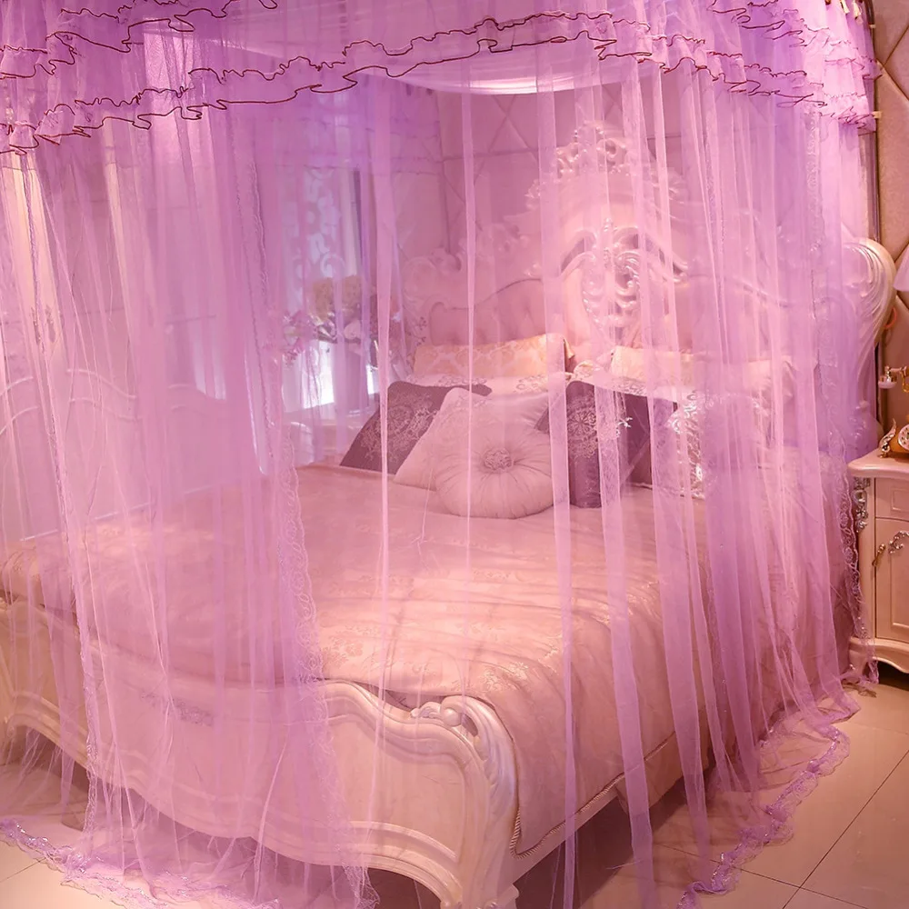 1.5 x 2 m Three side openings Bed Mosquito Nets Full Queen Cal King