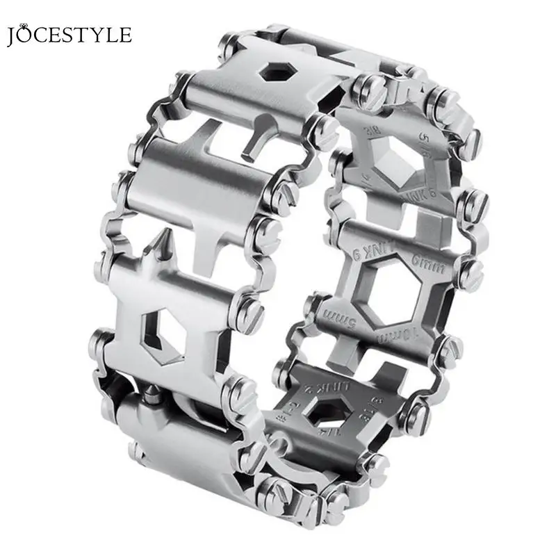 

New Wearable Tread 29in1 Multi-function Tool Bracelet Strap for Outdoor Camping Hiking Travel Emergency Kit Multi Tool