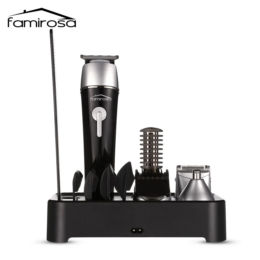 Famirosa HC-006 5 в 1 Электрический моющийся триммер для носа и ушей волос бритва бороды