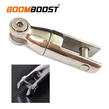 

1Pc 6/8" 360 Degree 2500 lbs Anchor Swivels Chain Swivel Chain Silver Connector for Marine Boat Stainless Steel