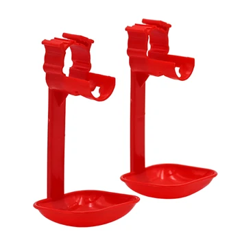 

20Pcs Chicken Water Cups Bird Quail Duck Drinker Hanging Cup Drinking Fountains Poultry Drinker Feeder Watering Supplies