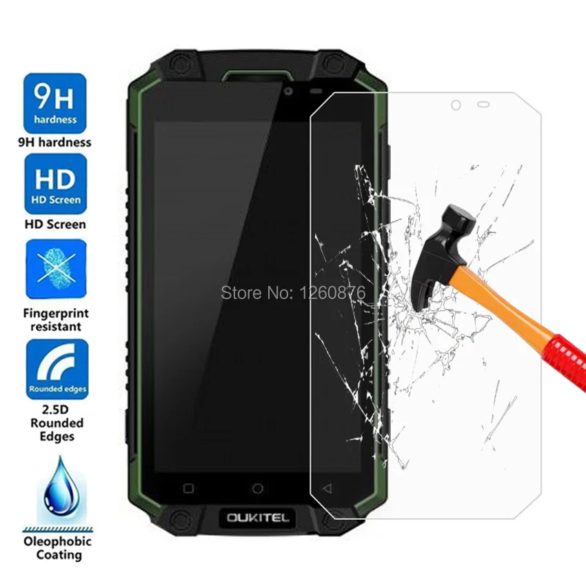 Закаленное стекло для Oukitel K10000 Max защита экрана Взрывозащищенная защитная