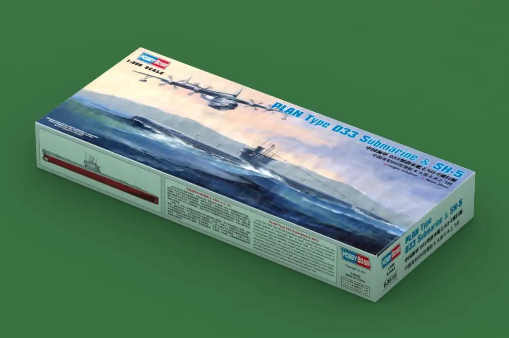 

Hobbyboss 1/350 83515 PLAN Type 033 Submarine & SH-5 Model Kit