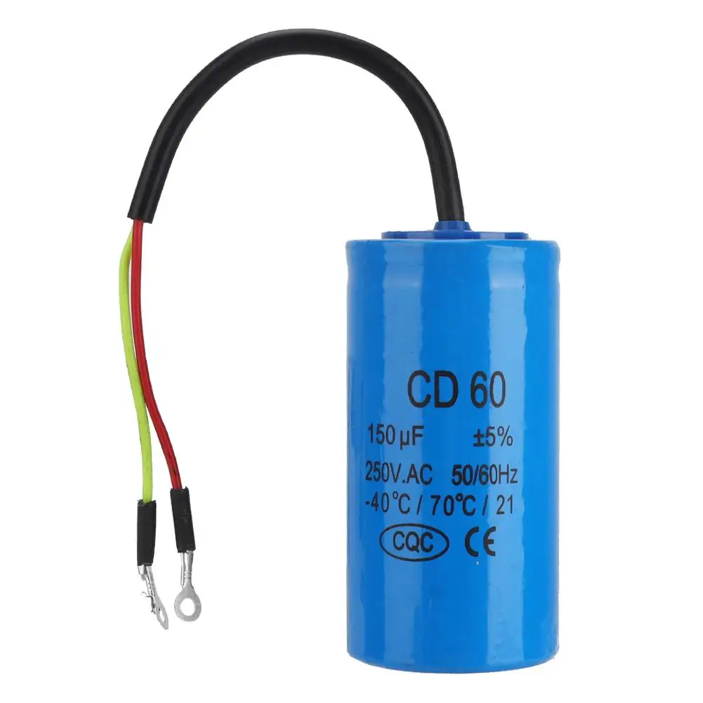 1pcs CD60 AC motor capacitor 200UF250V running capacitance