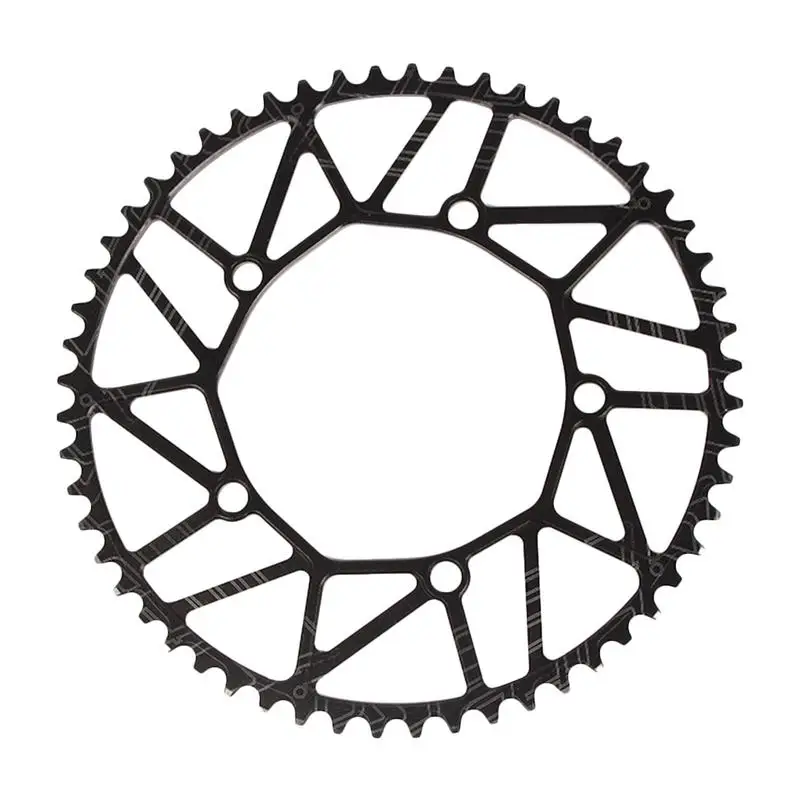 

LACYIE Bicycle Sprocket Wide And Narrow Teeth 50 52 54 56 58T Single Disc 130BCD Crank Set Chaninring For Folding Bike