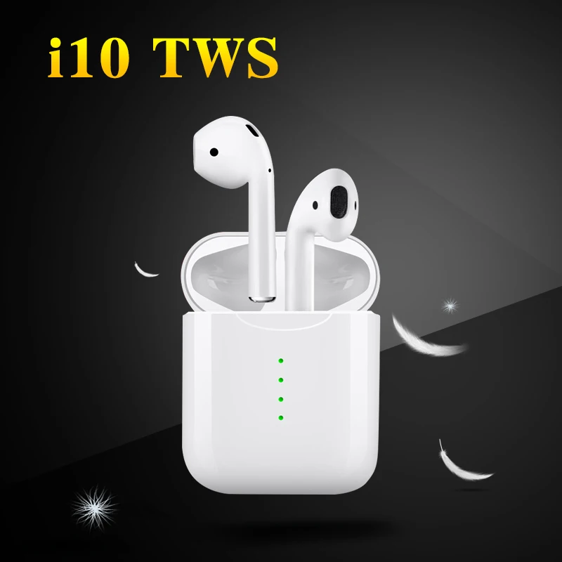 

Original I10 Tws Wireless Charging Bluetooth Earphone Touch Control Earbuds Headphones Mini More Powerful Than Pods Smart