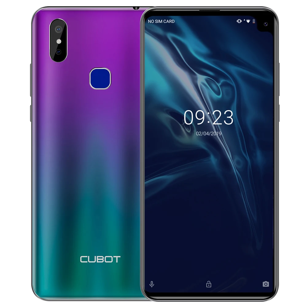 Смартфон CUBOT MAX 2 4G 6,8 ''Android 9 Pie MT6762 Octa Core 2,0 GHz 4GB+ 64GB 8.0MP фронтальная камера мобильного телефона