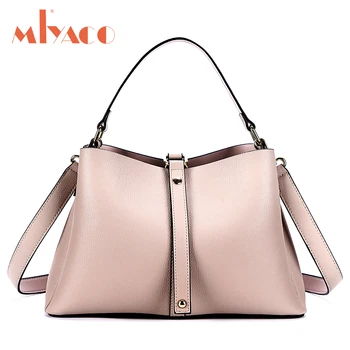 

MIYACO Casual Women Bag Cow Leather Handbags Female Top hand bag Messenger bag Fashion Lady Leather Shopping bags