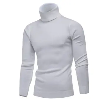 

New Fashion Mens Slim Basic Knitted Turtleneck Pullover Sweater Winter Warm Knittings Men Thermal Knitwear Woolen Sweater tops