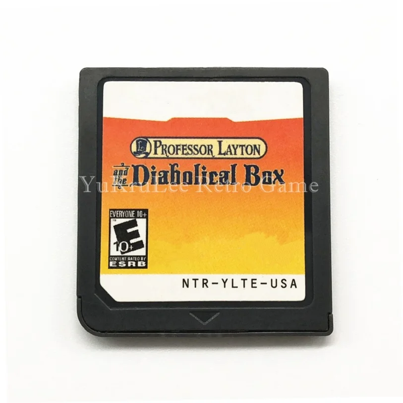 

Professor Layton and the Diabolical Box Video Game Cartridge Card English Language US Version