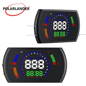

5.8'' Car HUD OBD2 Windscreen Projector Speedometer Driving Data Head Up Display