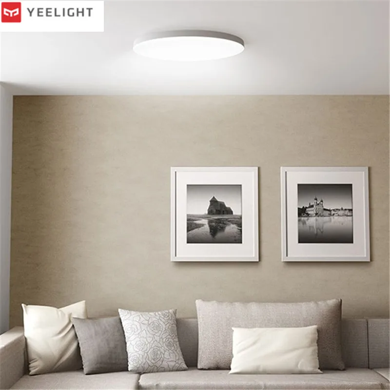 

Xiaomi Mijia Yeelight Smart LED Ceiling Light AC220V Support WiFi / bluetooth / APP / Voice Control