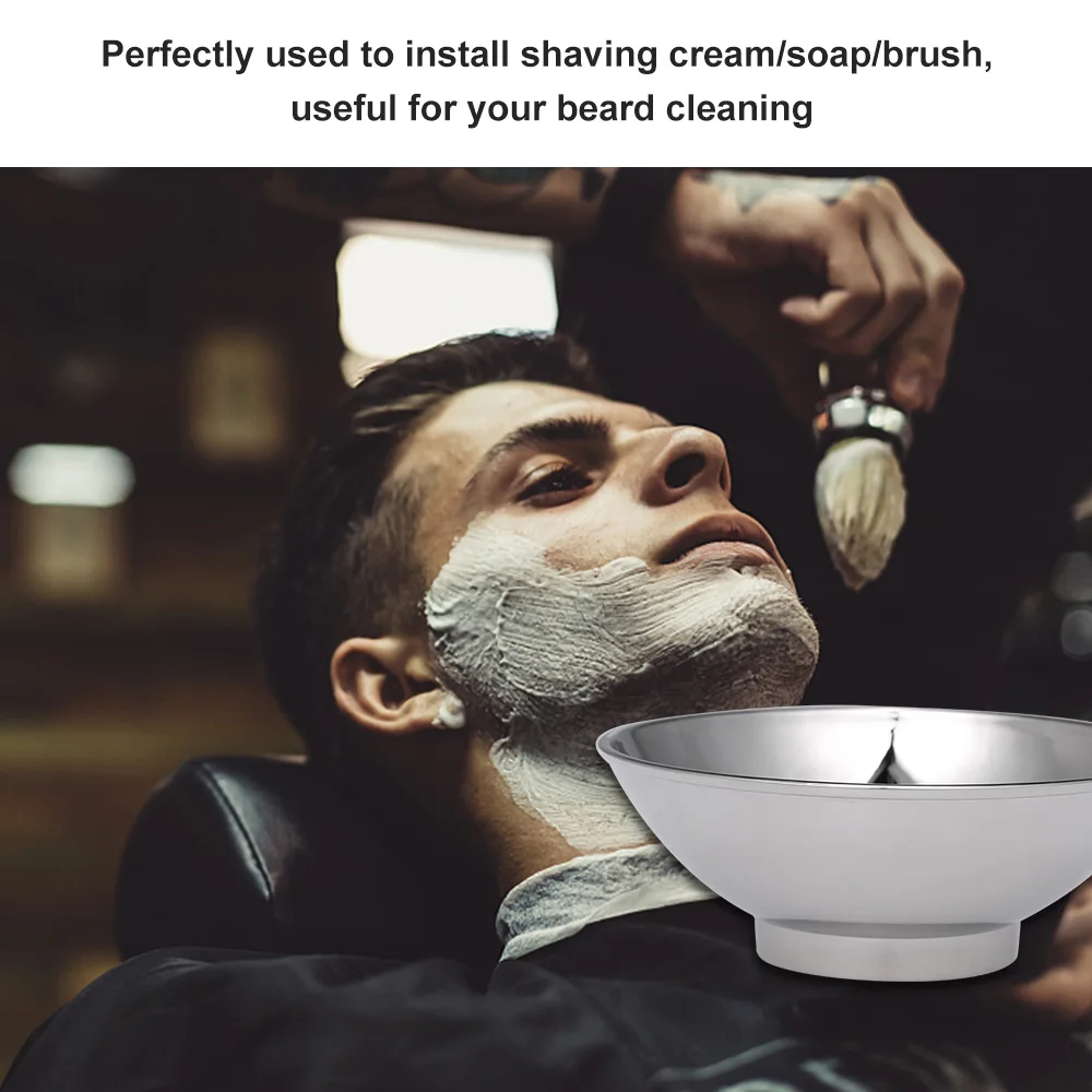 Buy Stainless Steel Shaving Bowl Non Slip Base Men's