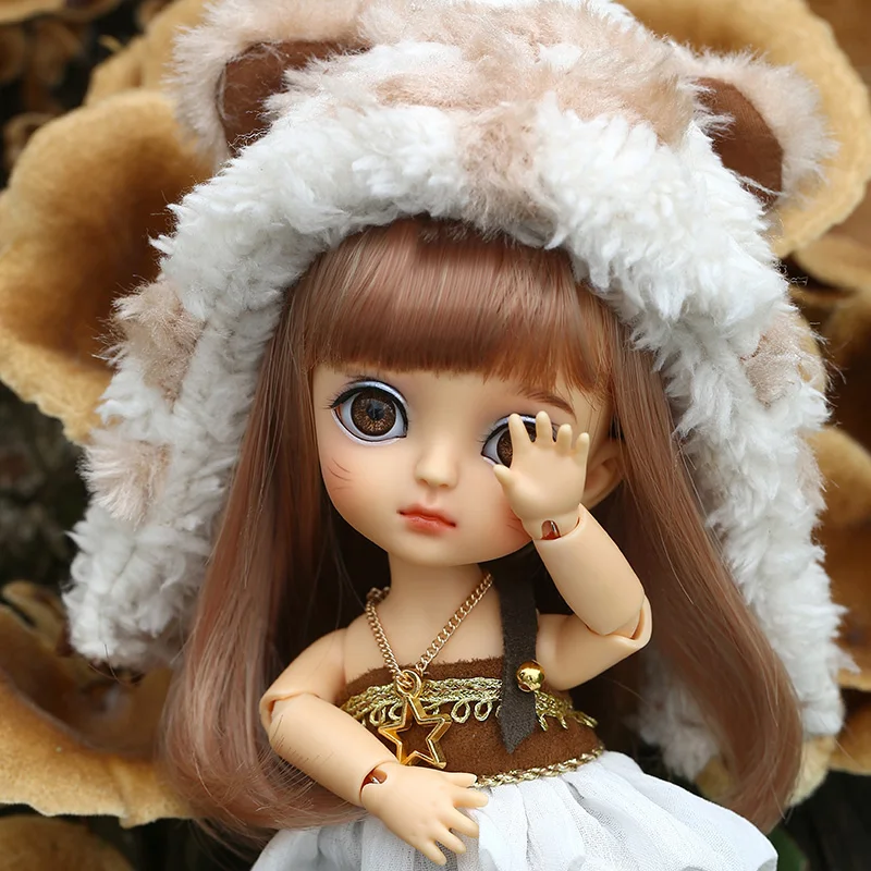 1/8 Lati желтый счастливый BJD SD полимерный корпус полный комплект модель для