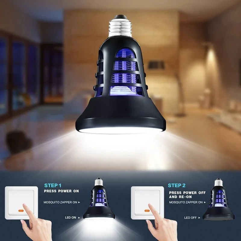 

USB Electronics Mosquito Killer Trap Moth Fly Wasp LED Night Light Lamp Bug Insect Lights Killing Pest Zapper Repeller