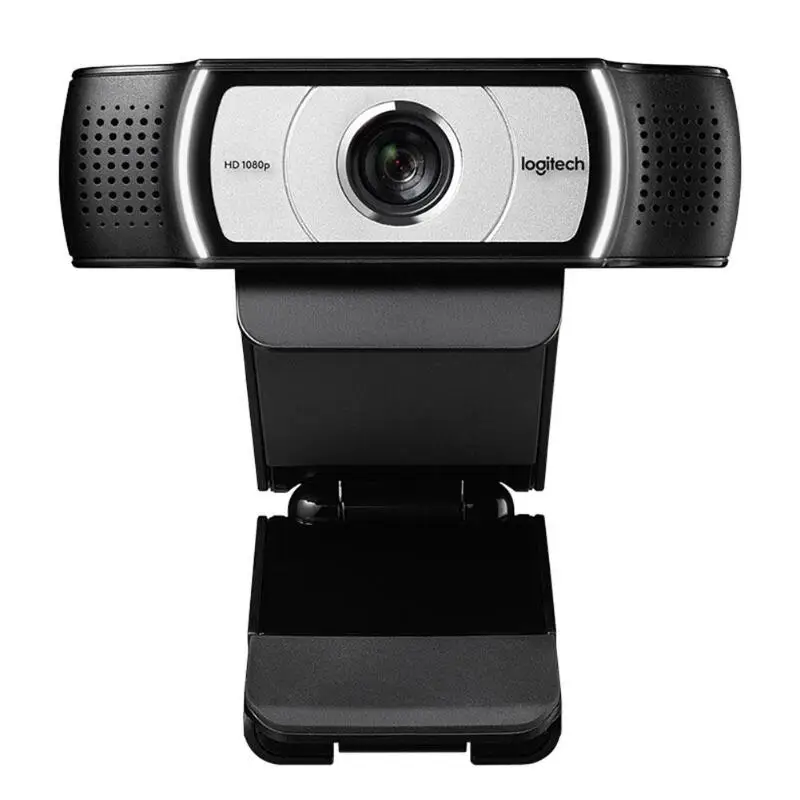 Logitech C930e 1080 p HD веб-камера видеокамера с конфиденциальности затвора широкий угол обзора Автофокус веб-камера для Skype