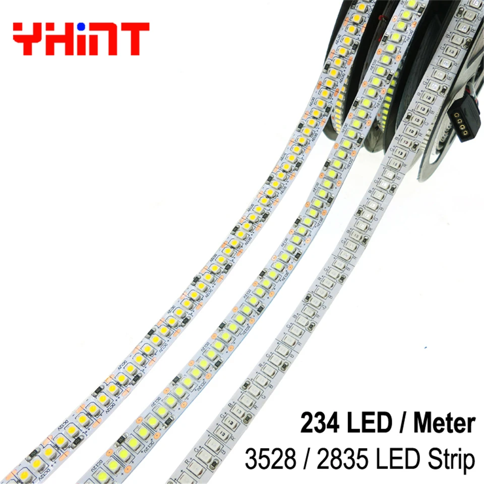 Светодиодные ленты 3528/2835 теплый белый SMD 240 светодиодный/m RGB 234 IP65
