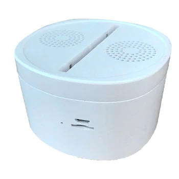 

3D Alarm Clock Optical Illusion Visible Night Light With Bluetooth Speaker Base Led Desk Lamp, 5 Color For Usb, Children Baby