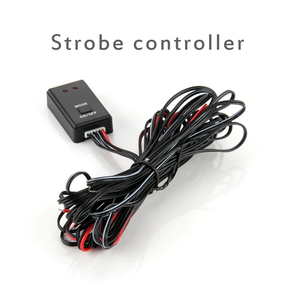 

12V/48W Car Auto LED Flashing Light Strobe Controller Flasher Module Control Kit