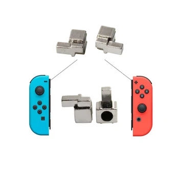

Replacement Latches Metal Lock Buckles Repair Tools Kit with Screwdrivers for Nintendo Switch NS Joy Con