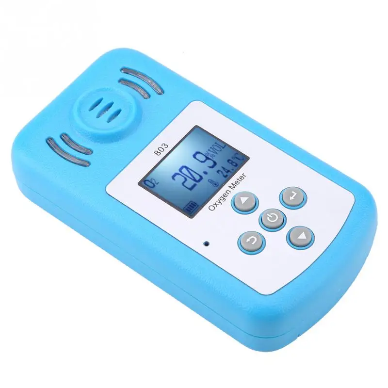 

803 Blue Digital Display Oxygen Gas Lea-k Detector -10~+50 Degree New 2019 Tools