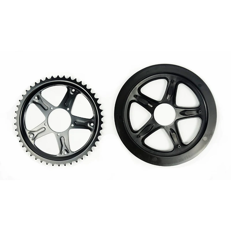 

Chain sheet With Plastic Protection Cover 44 Z for Bafang BBS01 BBS02 8FUN EBike PEDELEC Conversion Kit
