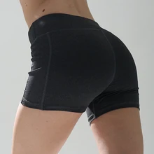 BINAND, новинка, Женские однотонные спортивные шорты с карманами, эластичная талия, тонкие, дышащие, впитывающие пот, для спортзала, фитнеса, тренировки, женские мини шорты