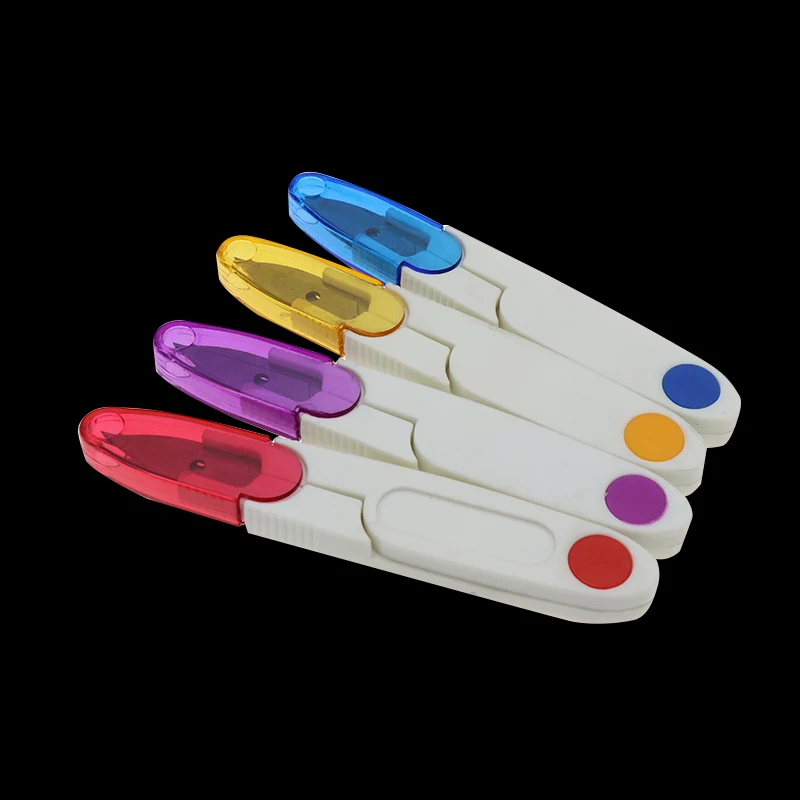 1 шт. многоцветные швейные ножницы u-образные зигзагообразные ножницы для шитья Вышивка Thrum ножницы для пряжи металлические ножницы для рукоделия ткани