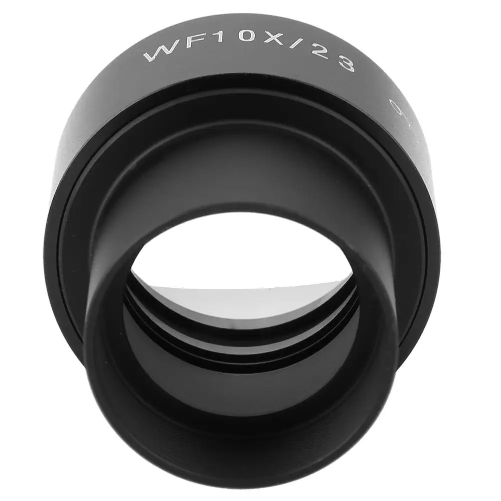 30 мм окуляр микроскопа WF10X/23 микроскоп широкоугольный объектив Регулируемый
