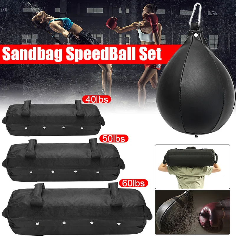 Weight Bags Weightlifting Sandbag Heavy Sand Bag MMA Boxing Crossfit