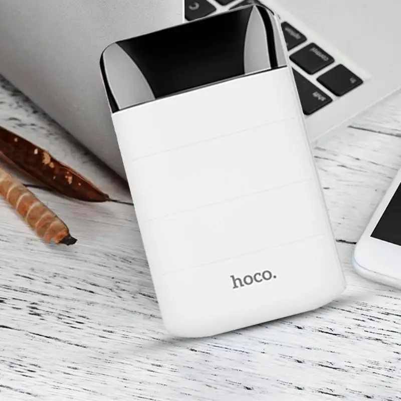Беспроводное зарядное устройство HOCO B29 10000 мАч Power Bank цифровой дисплей 2A быстрой