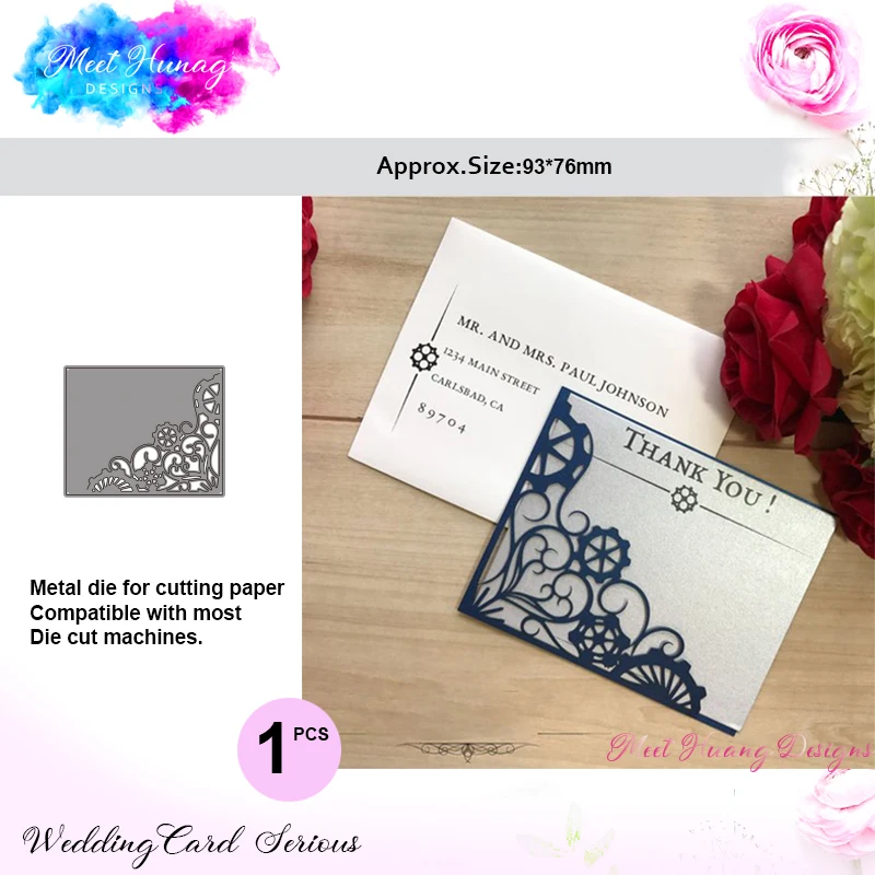 

Meet Huang Steampunk Metal Cutting Dies Lace Die Cut For Scrapbooking DIY Cards Album Decoration Embossing Craft Dies