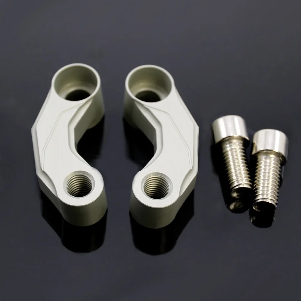 

Motorcycle Mirrors Riser Extension Brackets Adapter For Bmw 1200gs R1200gs Lc Adventure Adv 2013-2018 13 14 15 16 17 18