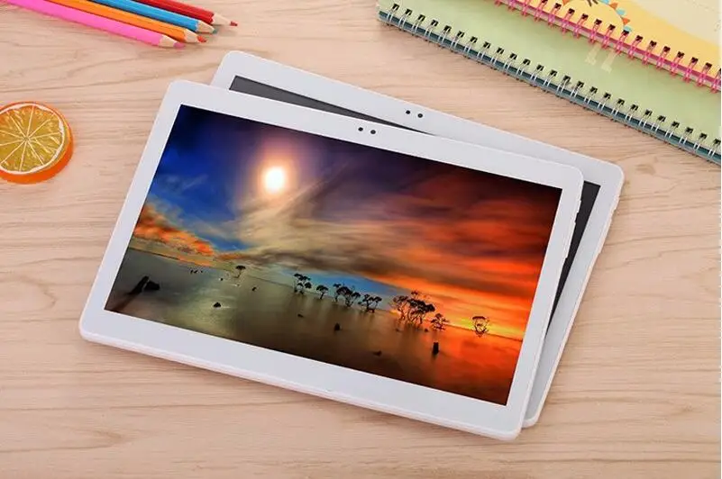 10 дюймов 4G LTE Android планшетный ПК 1280x800 IPS Восьмиядерный 4 Гб 64 Две sim карты 5.0MP камера