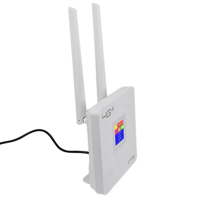 CPF903 3G 4G przenośny Hotspot Router wi-fi Lte Wan/Lan Port podwójny anteny zewnętrzne odblokowany Wireless Cpe Router + gniazdo karty Sim 2