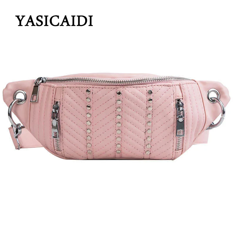 Yasicaidi женская сумка для ремня грудь женские Девочки Женская сумка 2019 высокое качество сумка zone Женская саше для бедер Пояс женщина
