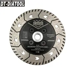 DT-DIATOOL 1 pc диаметром 115 мм/4,5 "горячего прессования Высокое качество Алмазный Grindng диск режущие полотна для помола Гранит Мрамор Бетон