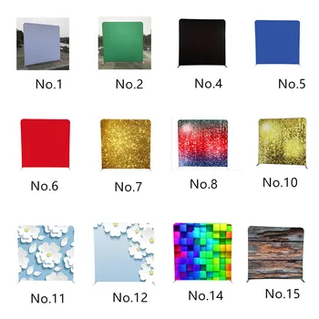 

NO 19 and No 23 double sided pillow cover tension fabric photo booth backdrop