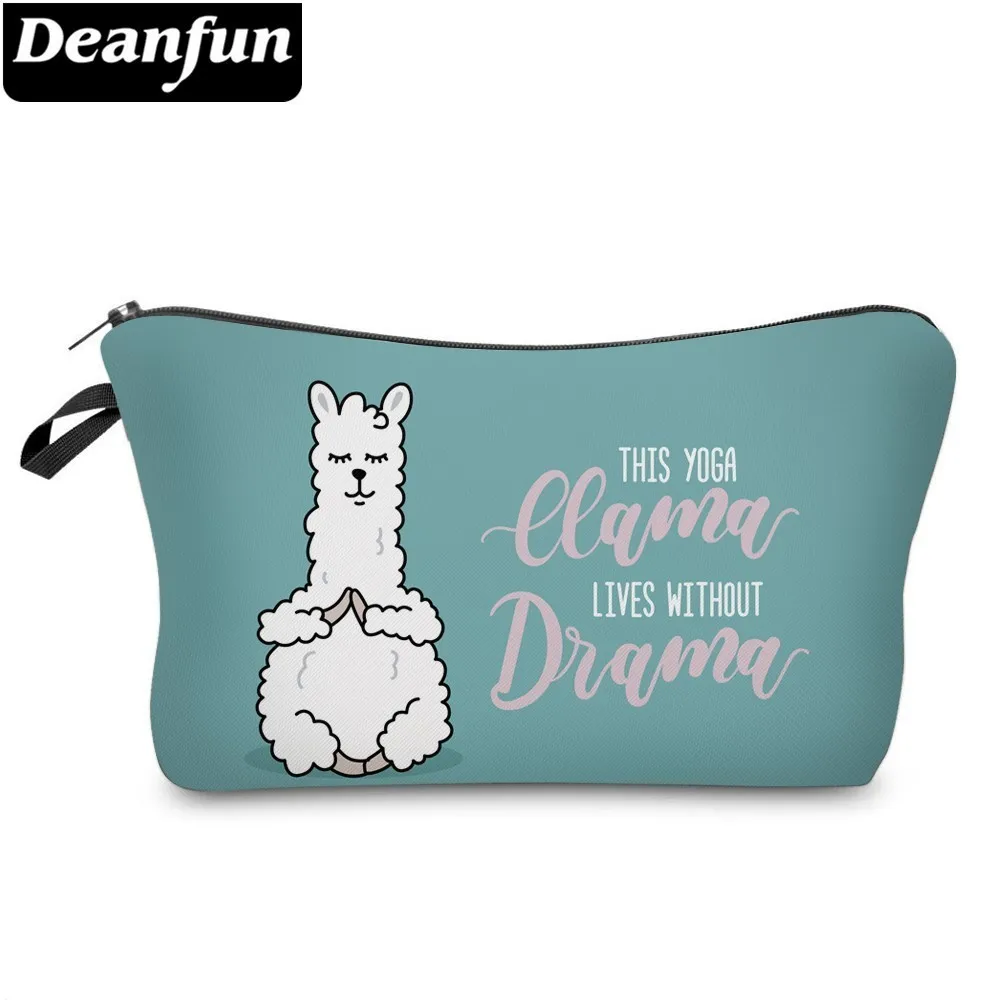 Deanfun Милая Йога лама косметичка водонепроницаемые косметички милые косметические сумки для женщин для путешествий 51433