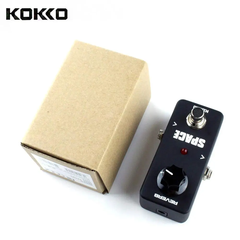 Электрогитара KOKKO мини педаль эффектов хор Overdrive бустер компрессор Vibrato высокое