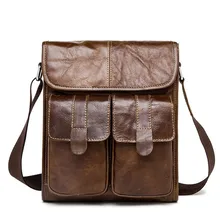 Crazy horse мужские сумки из натуральной кожи модные брендовые дизайнерские сумки на плечо бизнес Ретро коровья сумка мужские сумки-мессенджеры портфель