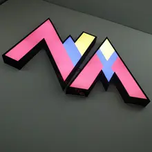 Пользовательский водонепроницаемый светильник с солнечной батареей для Рекламные знаки дисплей