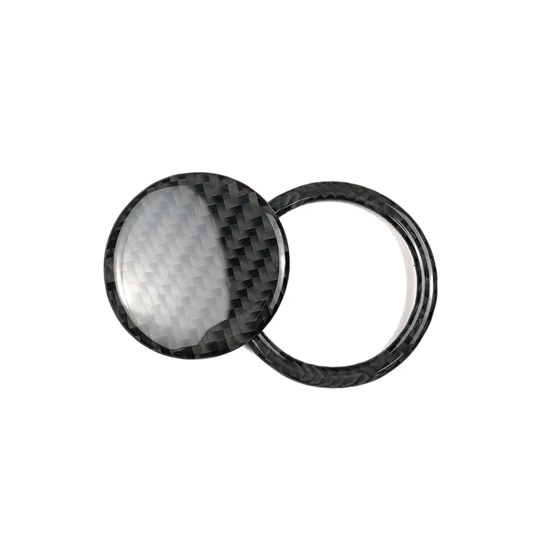 

For Toyota 86 Subaru BRZ 2013 2014 2015 2016 2017 Carbon Fiber Engine Start Stop Button Ring Cover